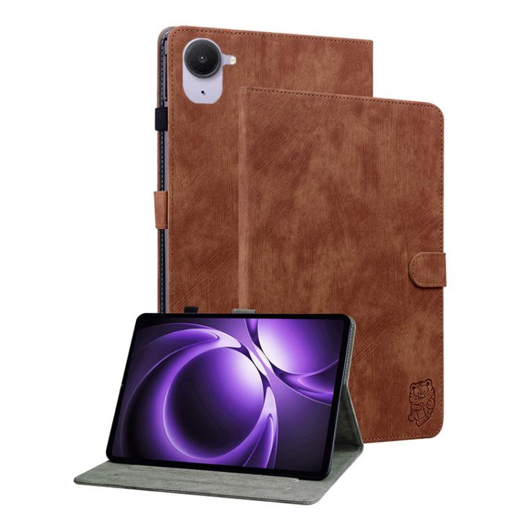 Tiger Pattern Flip Leather Tablet Case