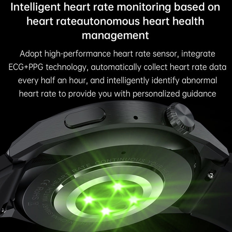 HDT MAX 1.60 inch Black Dial Silicone Band IP68 Waterproof Smart Watch Support Bluetooth Call