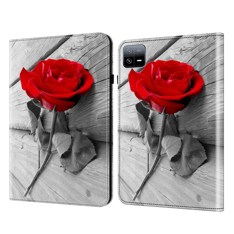 Crystal Texture Painted Leather Tablet Case