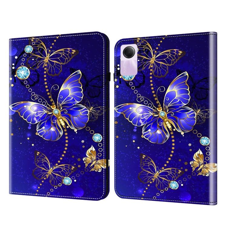 Crystal Texture Painted Leather Tablet Case