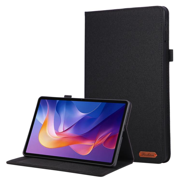 Fabric Texture Horizontal Flip Leather Tablet Case