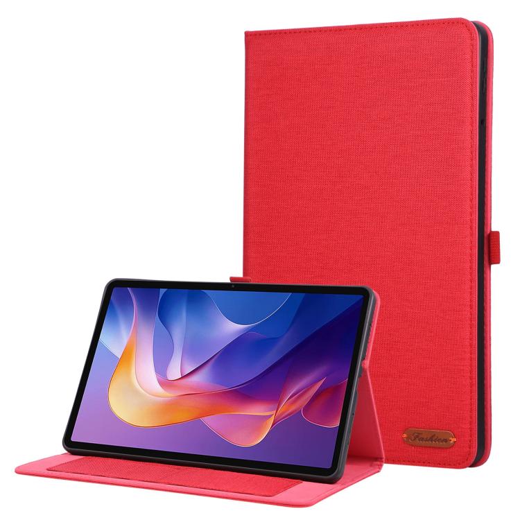 Fabric Texture Horizontal Flip Leather Tablet Case