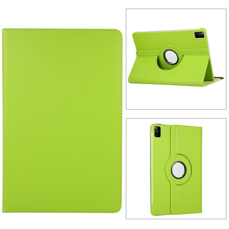 360 Degree Rotation Litchi Texture Leather Tablet Case