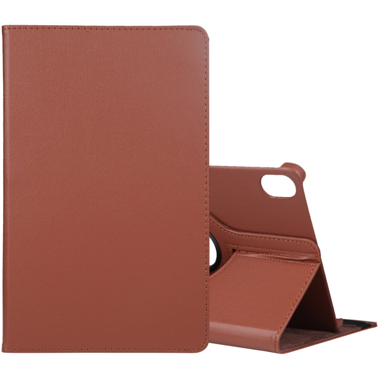 360 Degree Rotation Litchi Texture Leather Tablet Case