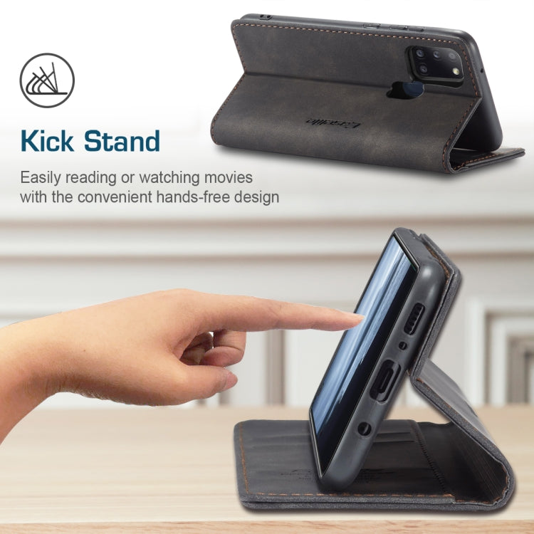 CaseMe-013 Multifunctional Retro Frosted Horizontal Flip Leather Case with Card Slot & Holder & Wallet