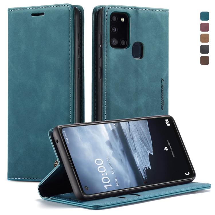 CaseMe-013 Multifunctional Retro Frosted Horizontal Flip Leather Case with Card Slot & Holder & Wallet