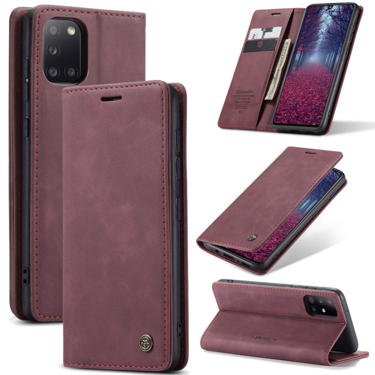 CaseMe-013 Multifunctional Retro Frosted Horizontal Flip Leather Case with Card Slot & Holder & Wallet