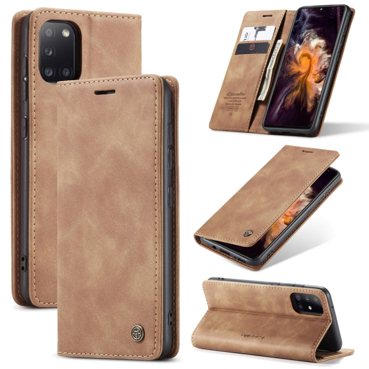 CaseMe-013 Multifunctional Retro Frosted Horizontal Flip Leather Case with Card Slot & Holder & Wallet