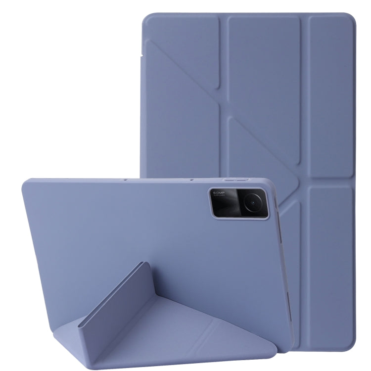 Deformation Silicone Leather Tablet Case