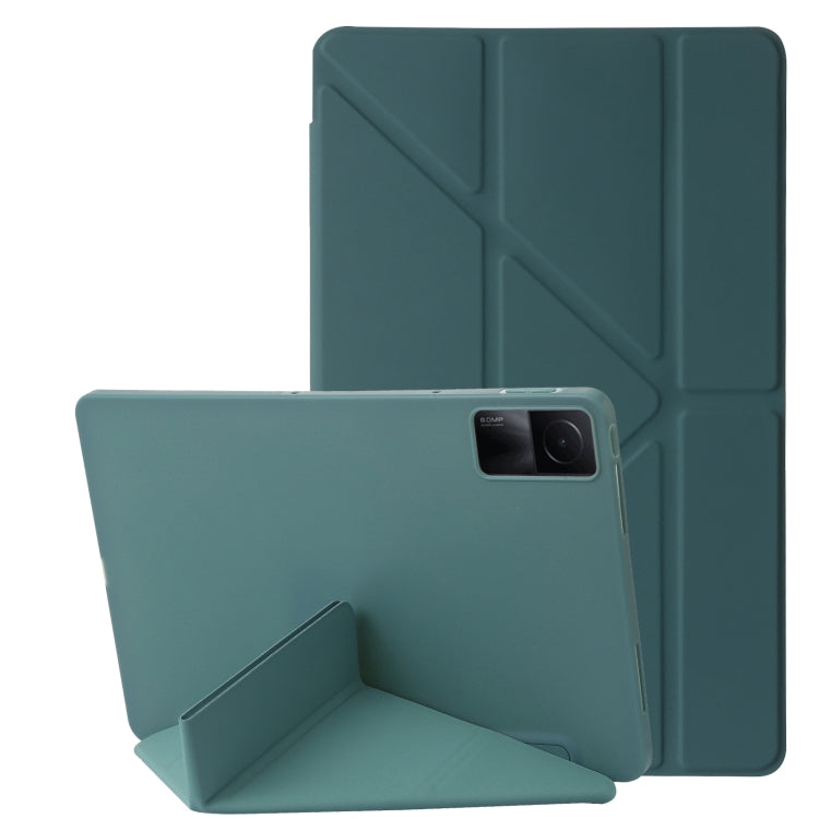 Deformation Silicone Leather Tablet Case
