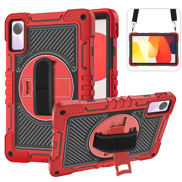 360 Degree Rotation PC Contrast Silicone Tablet Case