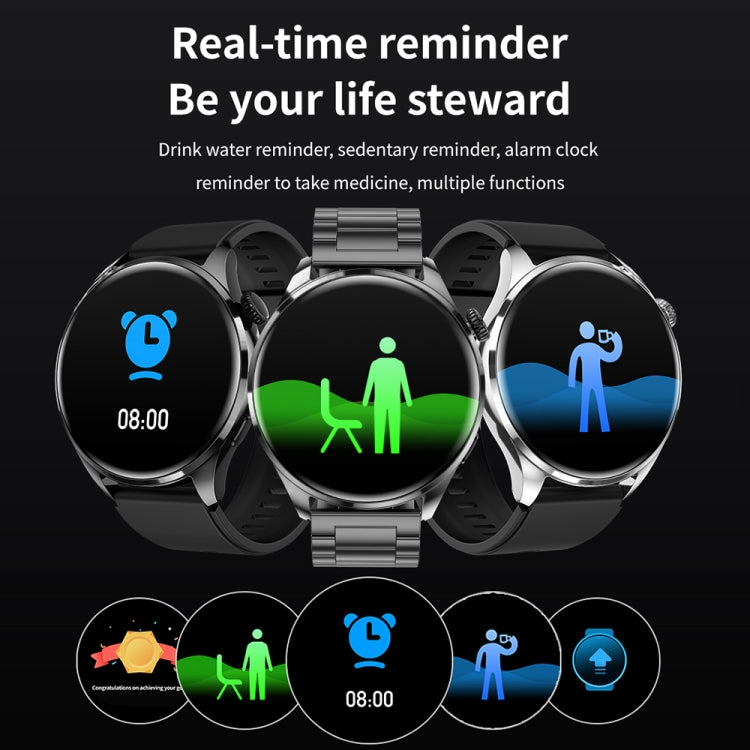 TM05 Pro Smart Bracelet, 1.46 inch Silicone Band IP67 Waterproof Smart Watch, Bluetooth Call / Heart Rate / Blood Pressure / Blood Oxygen