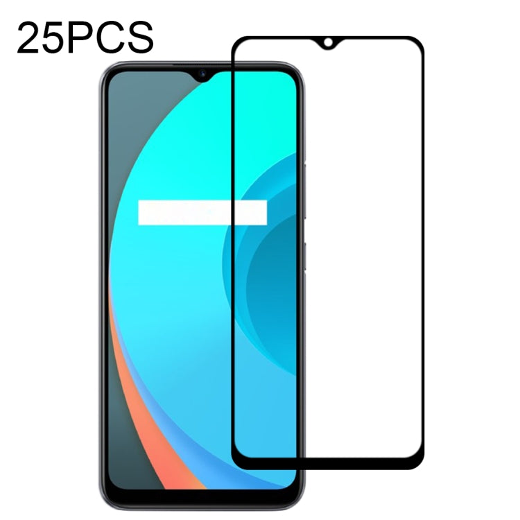For Xiaomi Redmi Note 9 Global 25pcs Full Glue Full Screen Tempered Glass Film