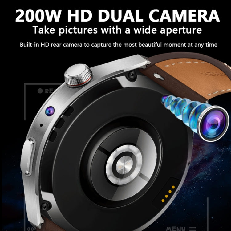 1.53 inch Front Camera Smart Watch Support AI Voice / SIM Card