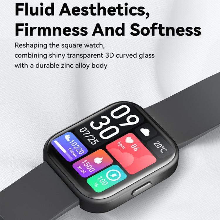 GTS6 1.69 inch Runmefit Pressure MET BT Call Smart Watch, Heart Rate / Blood Pressure / Body Temperature