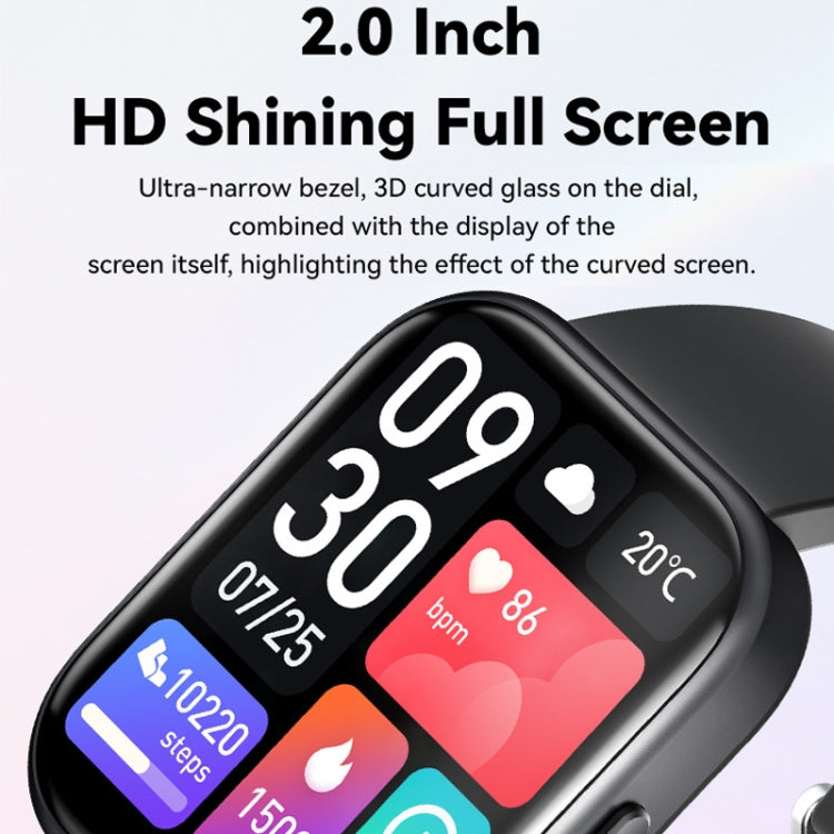 GTS6 1.69 inch Runmefit Pressure MET BT Call Smart Watch, Heart Rate / Blood Pressure / Body Temperature