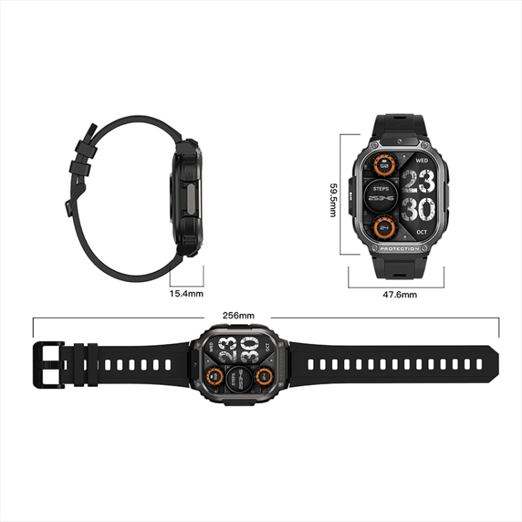 LEMFO DM63 2.13 inch AMOLED Square Screen Smart Watch Android 8.1