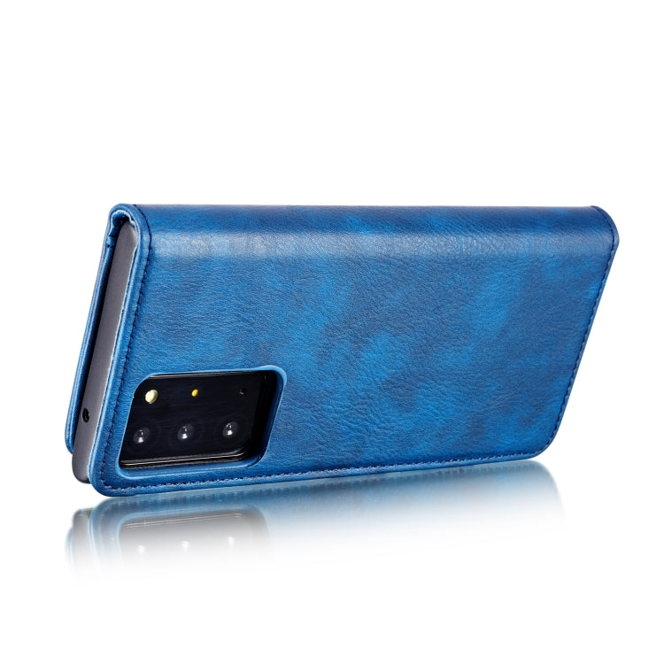 DG.MING Crazy Horse Texture Flip Detachable Magnetic Leather Case with Holder & Card Slots & Wallet