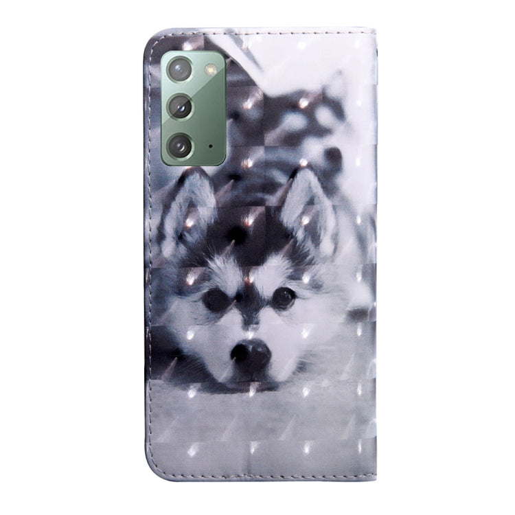 3D Painted Pattern Horizontal Flip TPU + PU Leather Case with Holder & Card Slots & Wallet & Lanyard