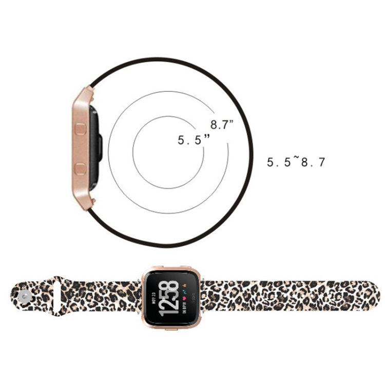 22mm Reverse Buckle Printed Silicone Strap