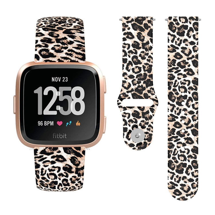 22mm Reverse Buckle Printed Silicone Strap