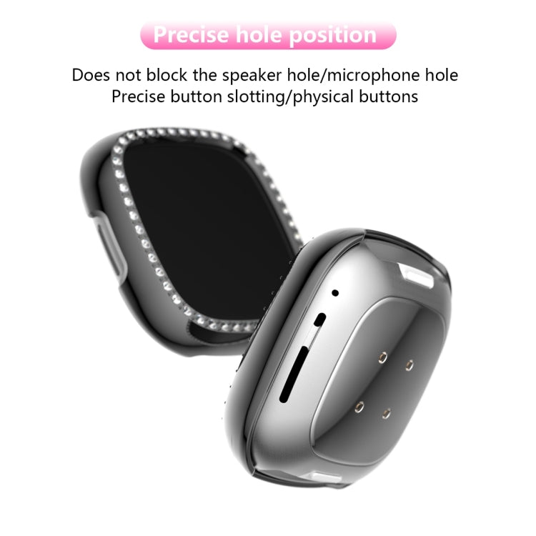 Single Row Plating Diamonds PC Protective Case