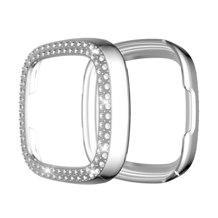 Double Row Plating Diamonds PC Protective Case