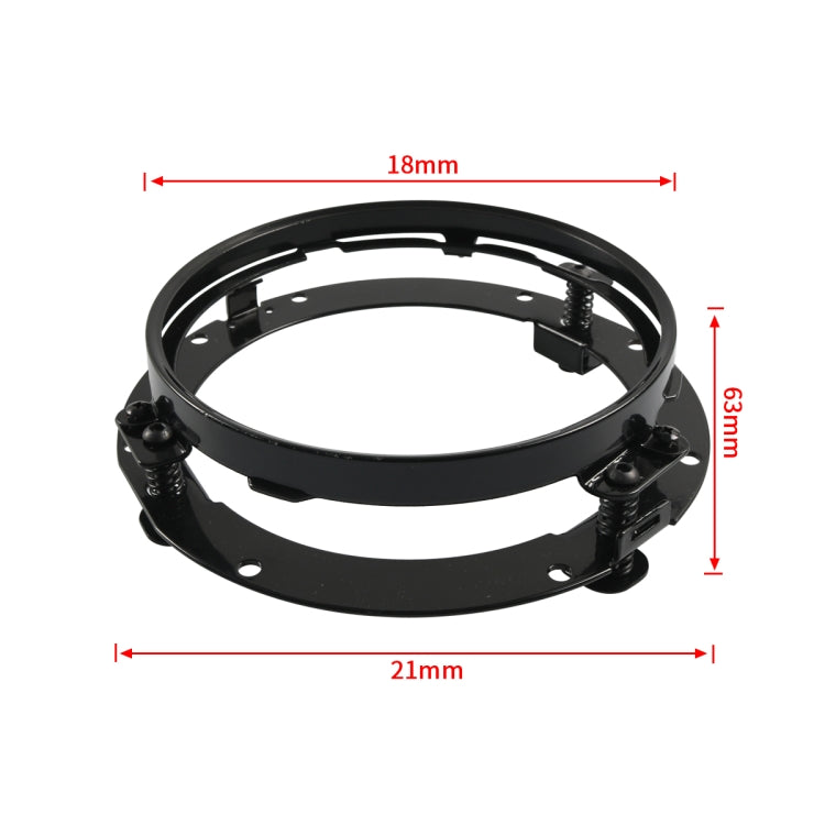 Motorcycle 7 inch Round Headlight Ring Mounting Bracket for Harley Davidson