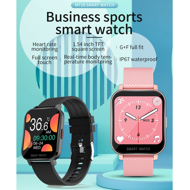 1.54 inch TFT Screen IP67 Waterproof Business Sport Silicone Strip Smart Watch, Support Sleep Monitor / Heart Rate Monitor / Blood Pressure Monitoring