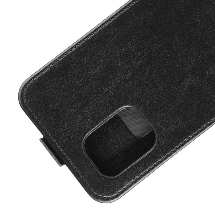 R64 Texture Single Vertical Flip Leather Protective Case with Card Slots & Photo Frame