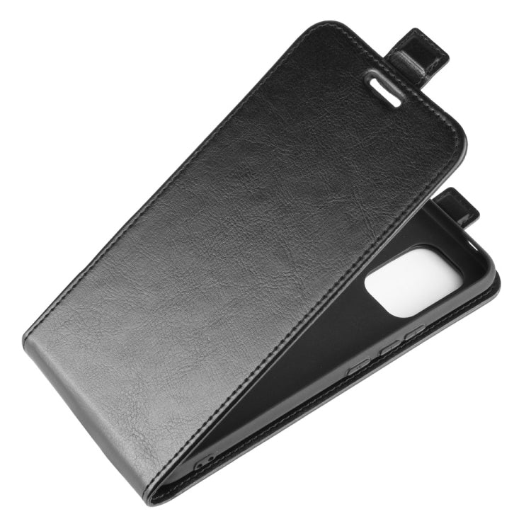 R64 Texture Single Vertical Flip Leather Protective Case with Card Slots & Photo Frame