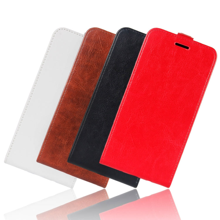 R64 Texture Single Vertical Flip Leather Protective Case with Card Slots & Photo Frame