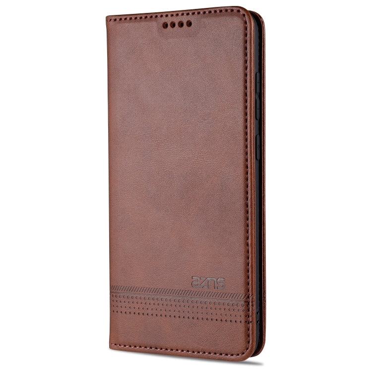 AZNS Magnetic Calf Texture Horizontal Flip Leather Case with Card Slots & Holder & Wallet