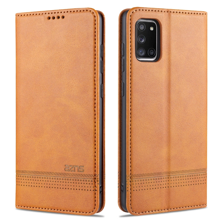 AZNS Magnetic Calf Texture Horizontal Flip Leather Case with Card Slots & Holder & Wallet