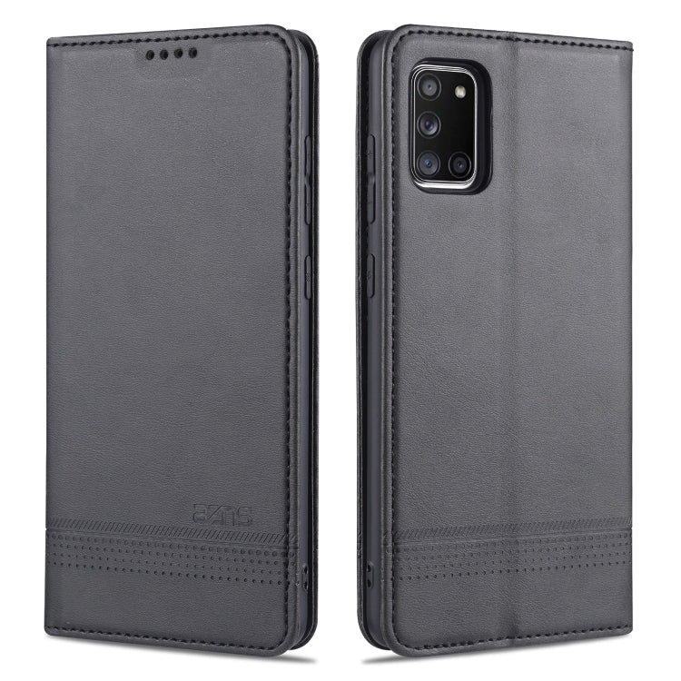 AZNS Magnetic Calf Texture Horizontal Flip Leather Case with Card Slots & Holder & Wallet