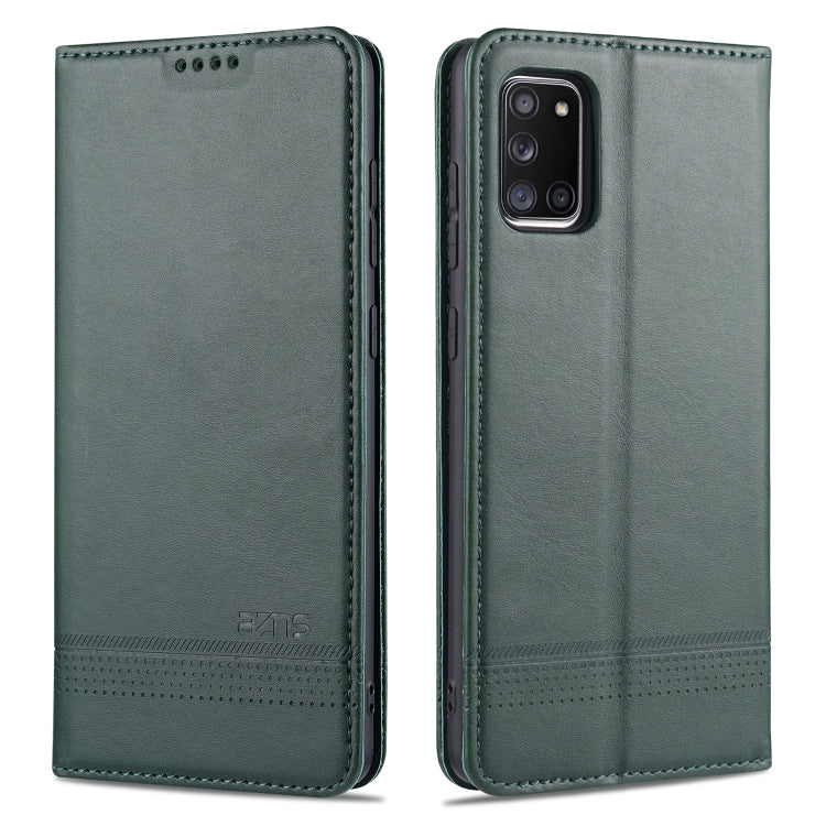 AZNS Magnetic Calf Texture Horizontal Flip Leather Case with Card Slots & Holder & Wallet