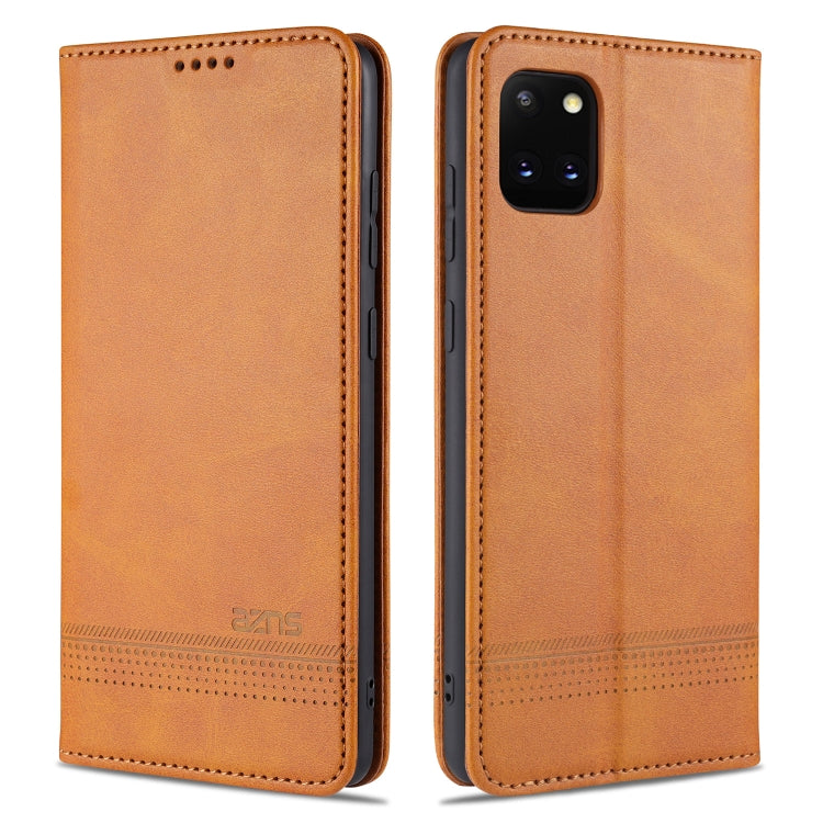 AZNS Magnetic Calf Texture Horizontal Flip Leather Case with Card Slots & Holder & Wallet