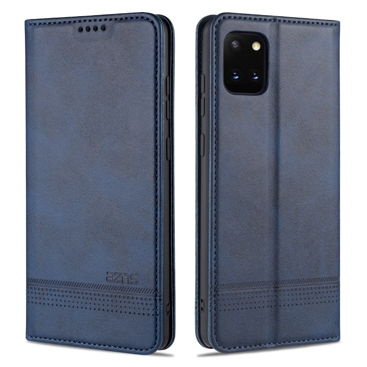 AZNS Magnetic Calf Texture Horizontal Flip Leather Case with Card Slots & Holder & Wallet