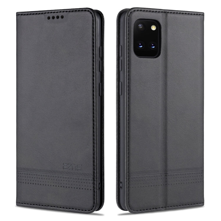AZNS Magnetic Calf Texture Horizontal Flip Leather Case with Card Slots & Holder & Wallet