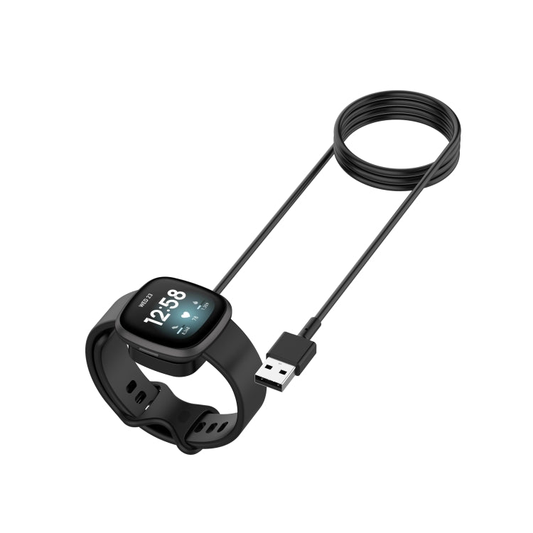 For Fitbit Versa 3 / Fitbit Sense Smart Watch Portable Magnetic Cradle Charger USB Charging Cable