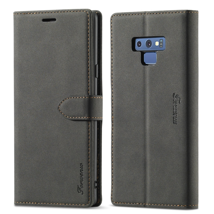 Forwenw F1 Series Matte Strong Magnetism Horizontal Flip Leather Case with Holder & Card Slots & Wallet & Photo Frame