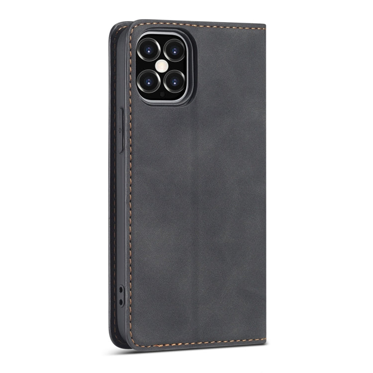 Forwenw Dream Series Magnetic Oil Edge Horizontal Flip Leather Case with Holder & Card Slot & Photo Frame & Wallet