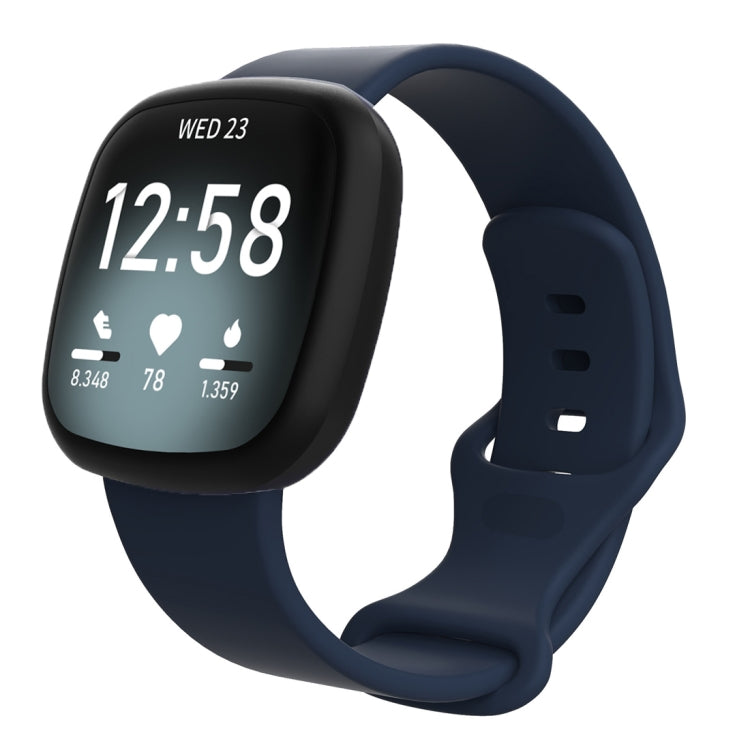 For Fitbit Versa 3 / Sense Silicone Replacement Strap Watchband