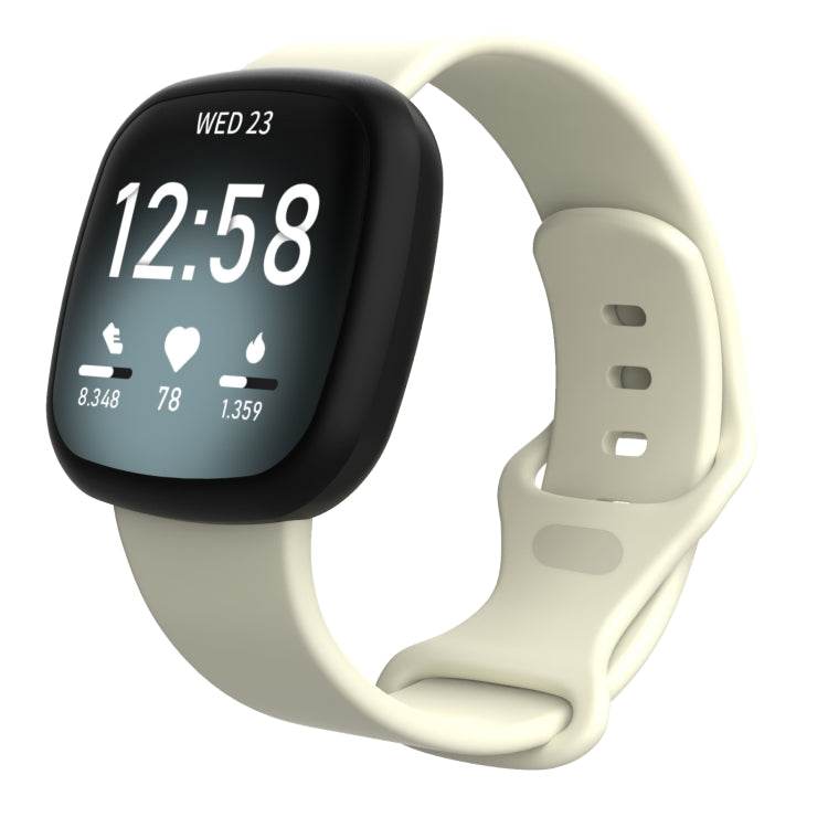 For Fitbit Versa 3 / Sense Silicone Replacement Strap Watchband, Size: S