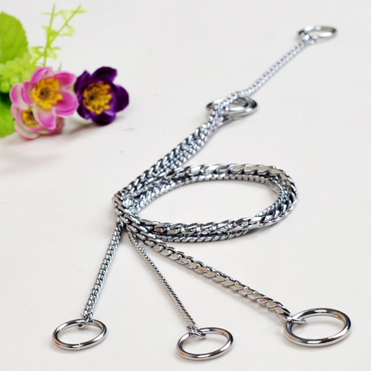 35cm Pet P Chain Pet Collars Pet Neck Strap Dog Neckband Snake Chain Dog Chain Solid Metal Chain Dog Collar