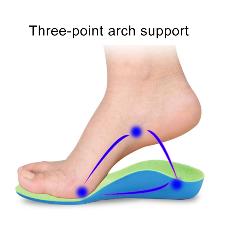 Children PU XO Leg Corrective Insole, Size: 16cm