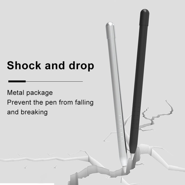 Metal Matte Non-slip Stylus Pen Protective Case for Apple Pencil 1