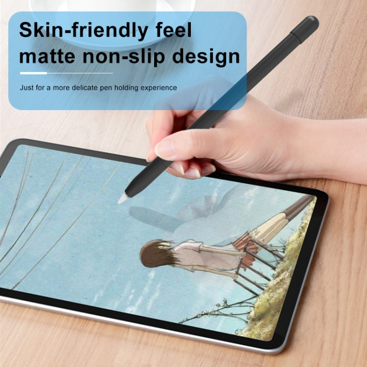 Metal Matte Non-slip Stylus Pen Protective Case for Apple Pencil 1