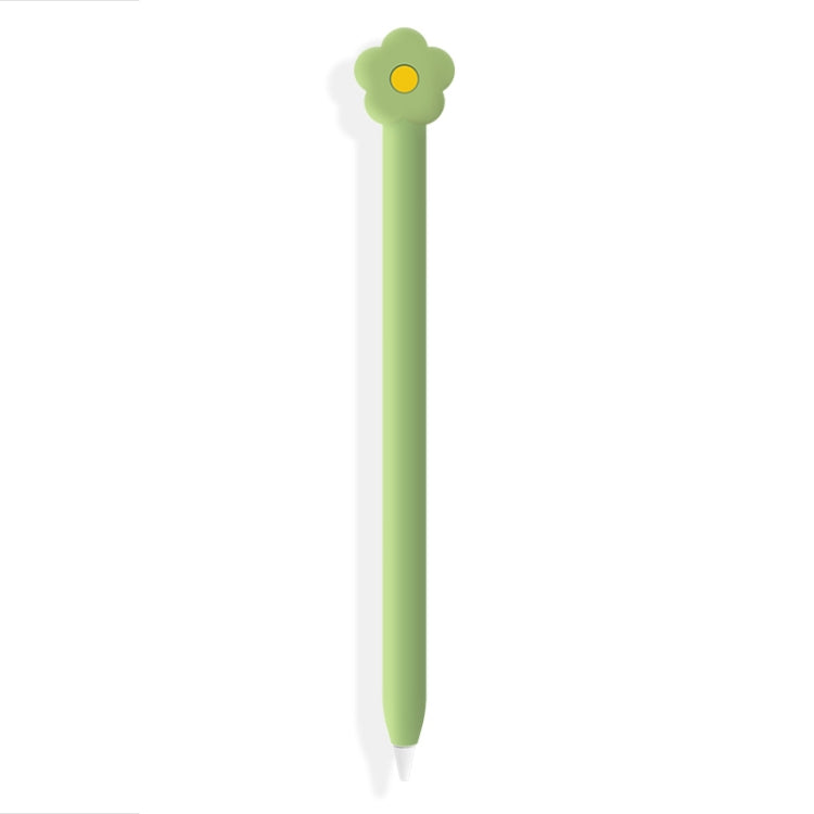Cute Cartoon Silicone Protective Cover for Apple Pencil 1(Five-pointed Star Pink)