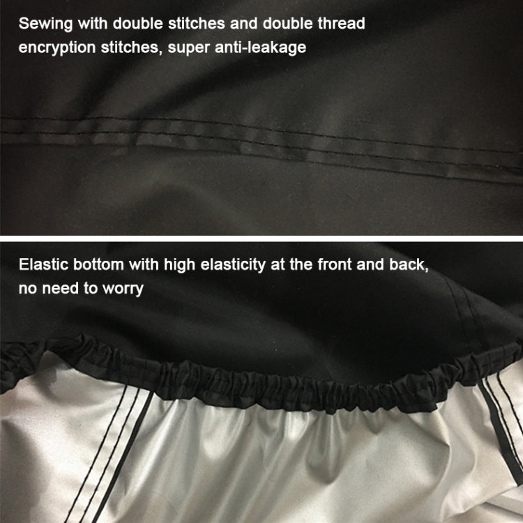 210D Oxford Cloth Motorcycle Electric Car Rainproof Dust-proof Cover, Size: XXXL